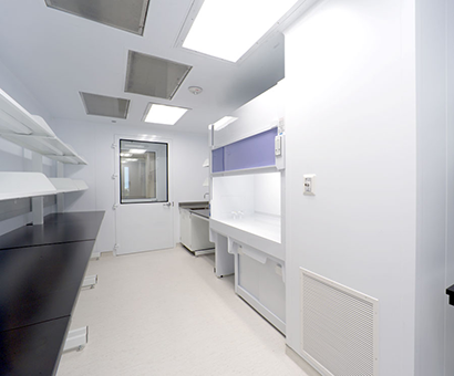 Hospital research clean room