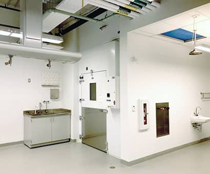 ISO7 cleanroom for Fraunhofer Project Centre