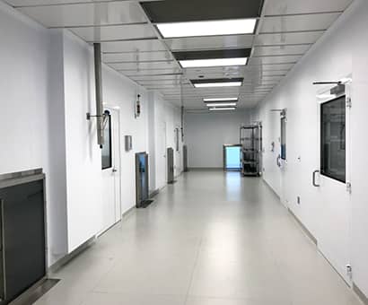 Pharmaceutical grade cleanroom for the Mayo Clinic