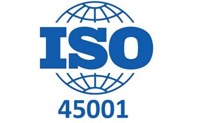 ISO 45001 badge