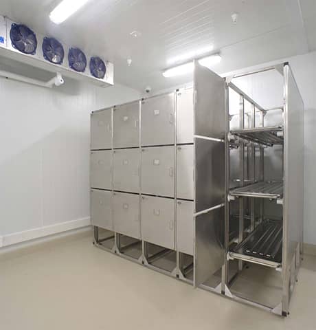 Morgue coolers