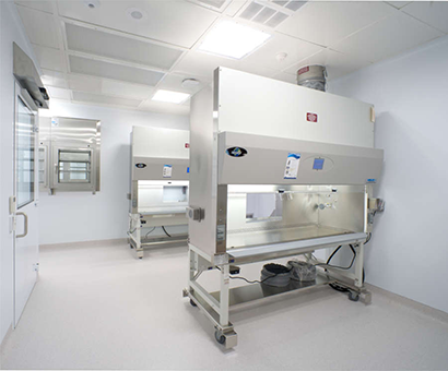 Clean rooms for Princess Margaret Hospital